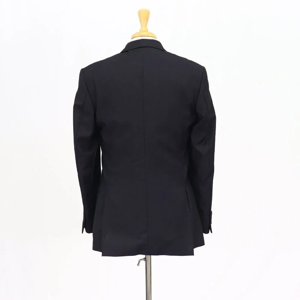 Jos. A. Bank 38L Gray Solid 2-Button Sport Coat Blazer Jacket T237
